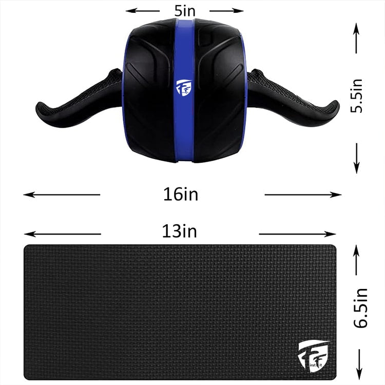 Mega Pro Ab Roller Wheel – Ultimate Core Trainer for Home & Gym Workouts
