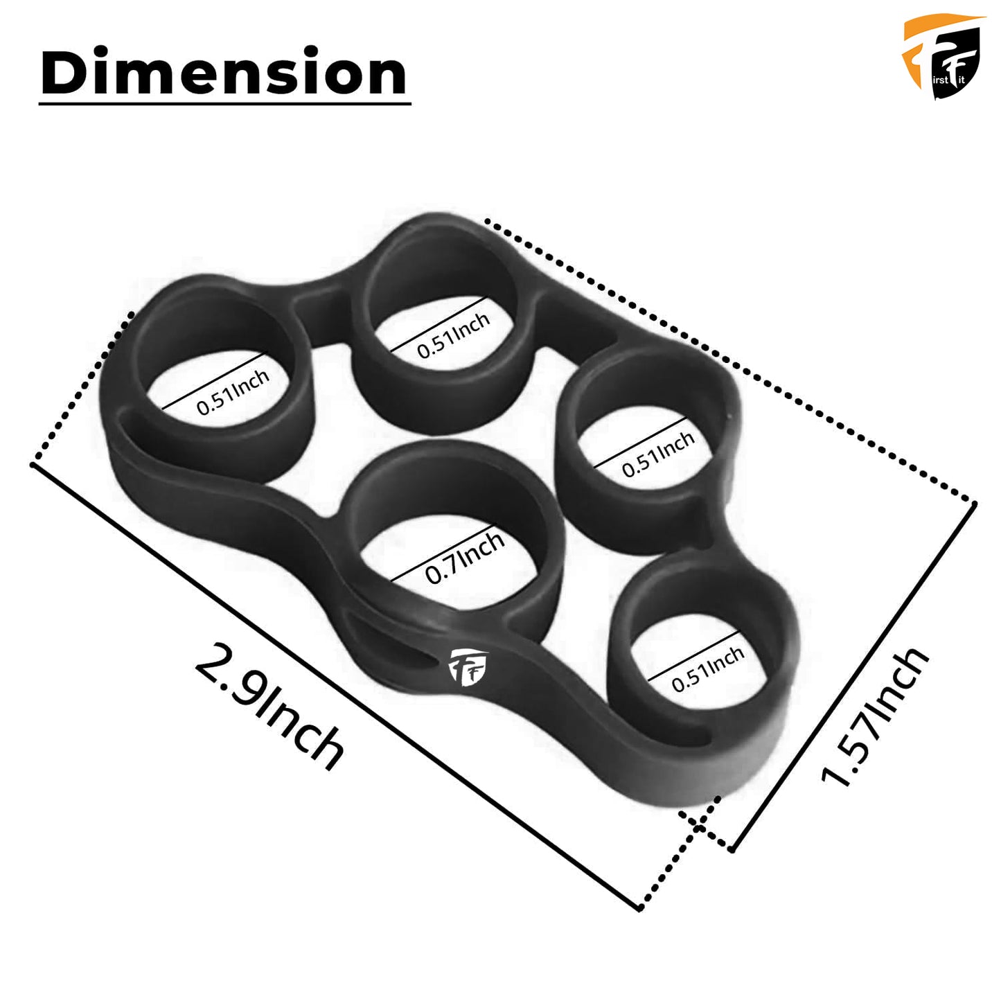 3 Level Finger Exerciser for Grip Strength