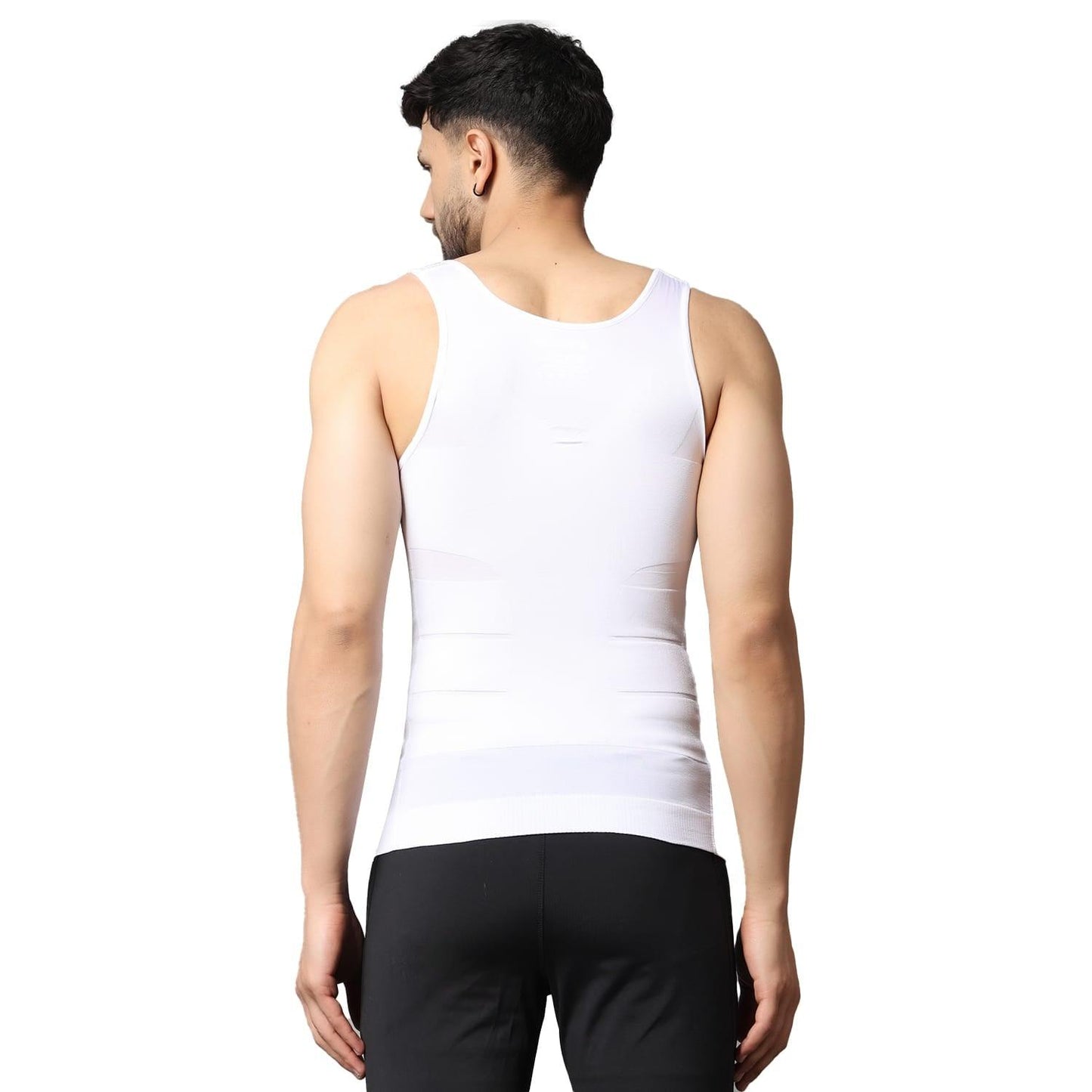 Men’s Shapewear Tummy Tucker Vest for Chest and Abdomen Support