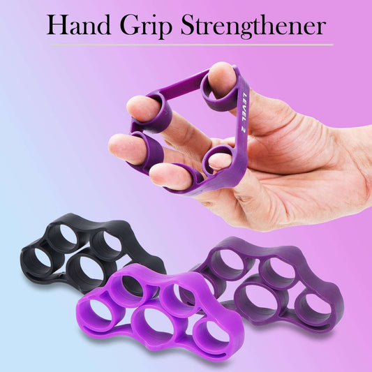 3 Level Finger Exerciser, Hand Strengthener for Carpal Tunnel Relief for Grip Strength