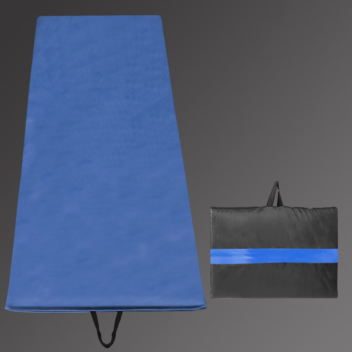 Premium PU Leather Yoga Mat – Non-Slip & Durable