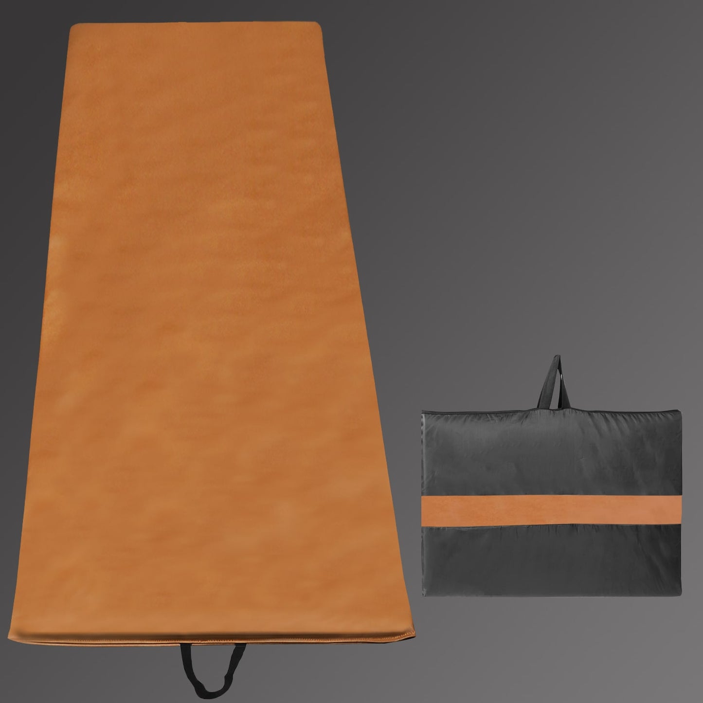 Premium PU Leather Yoga Mat – Non-Slip & Durable
