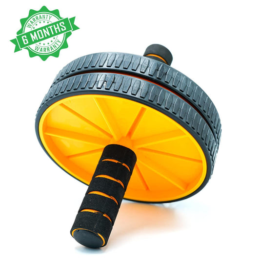 Double Wheel Ab Roller for Home & Gym Workouts