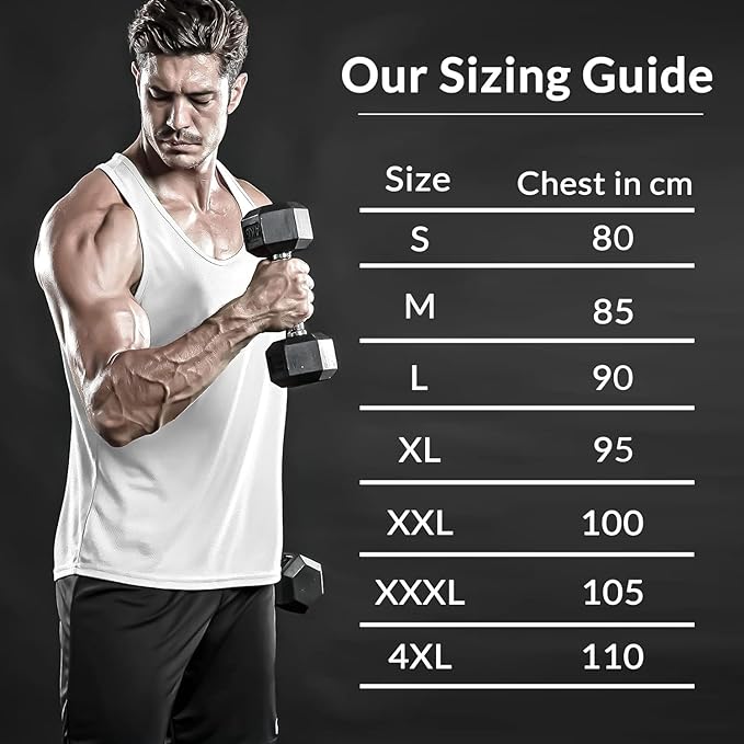 FirstFit Premium Sleeveless Cotton Slim-Fit Round Neck Utra Soft Solid Vest for Men, Men's Cotton Vest - (Pack of 2)