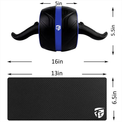 Mega Pro Ab Roller Wheel – Ultimate Core Trainer for Home & Gym Workouts