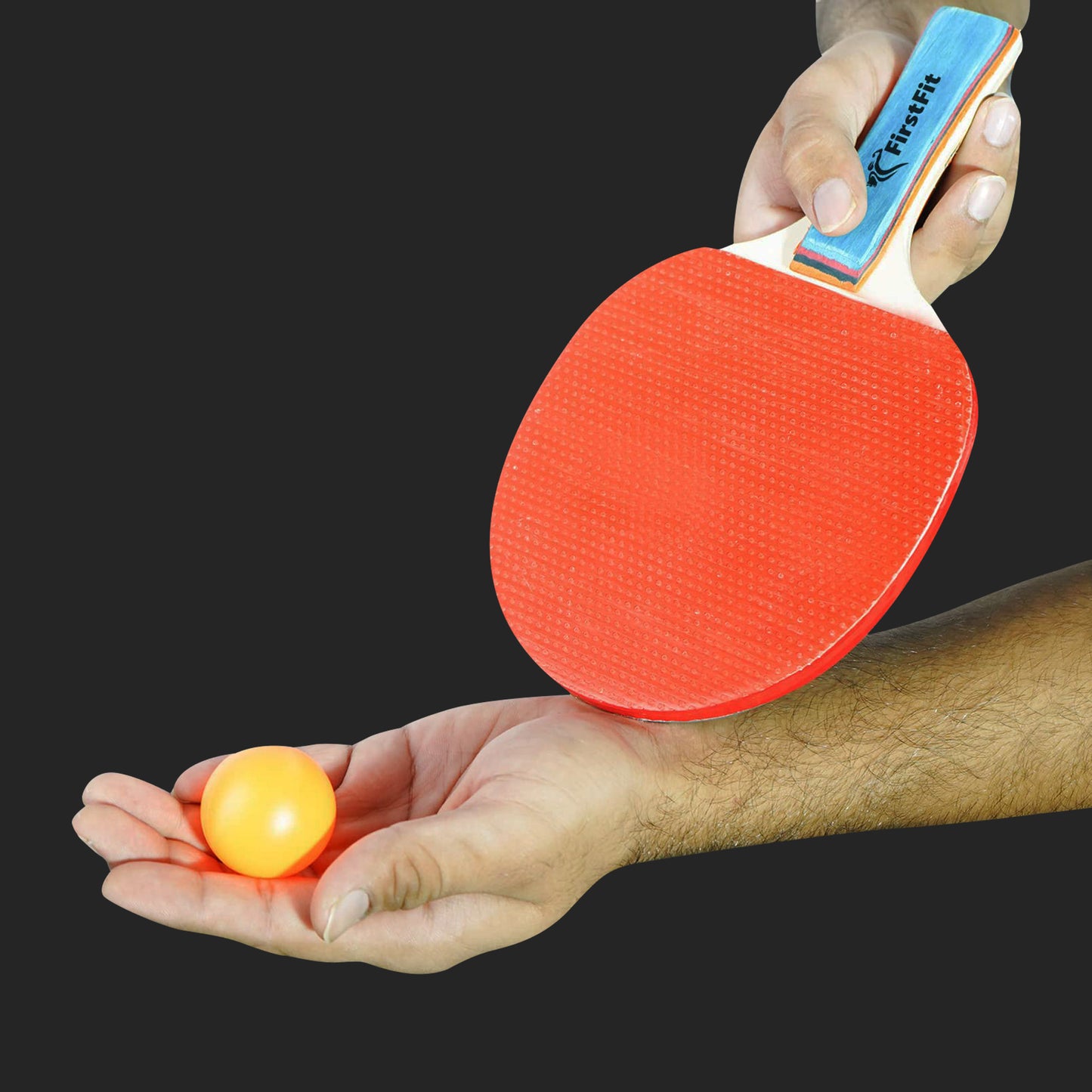 Table Tennis Paddles & 3 Ping Pong Balls