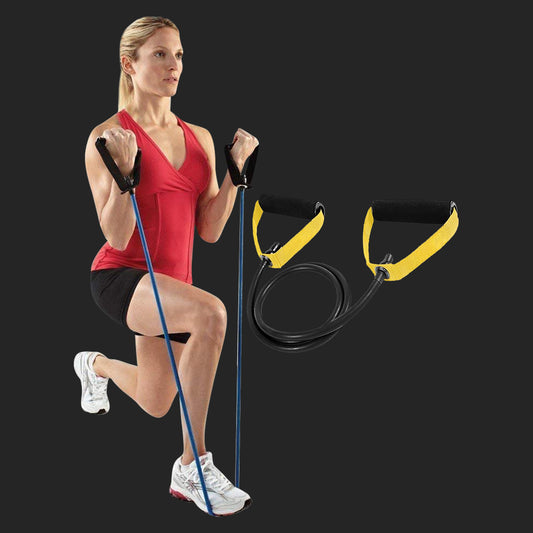 Professional Resistance Bands |Single Toning Tube 54inch - 35 to 40 Lbs(Material: Rubber)