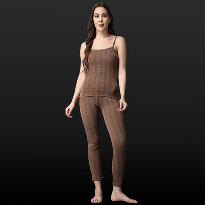 Premium Thermal Spaghetti & Pajama Set, Ultra Soft Thermal Set
