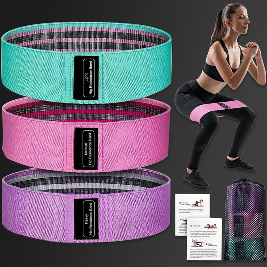 Loop  Bands for Legs & Butt (Set of 3)