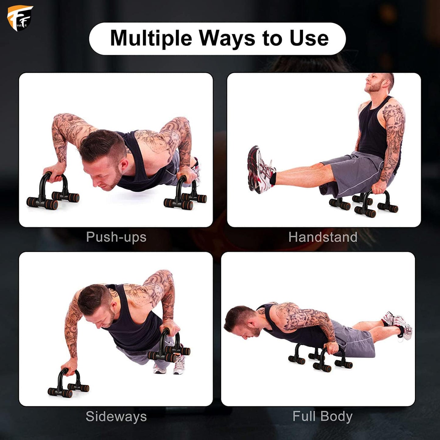 Push-Up Bars Stand – Non-Slip Handles for Upper Body Strength Training
