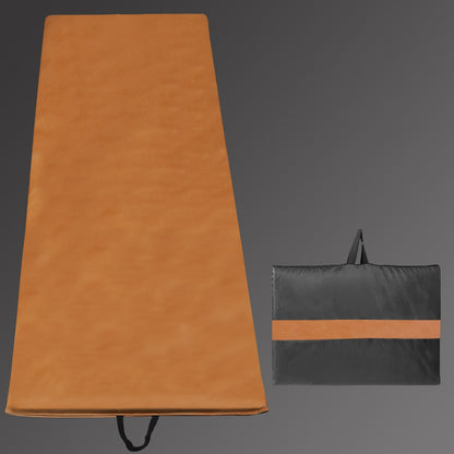 Premium PU Leather Yoga Mat – Non-Slip & Durable