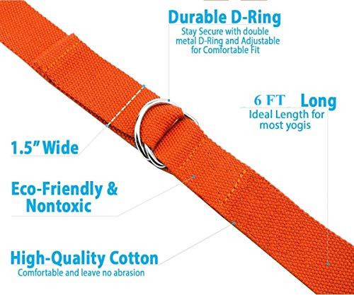 Yoga Strap - Orange