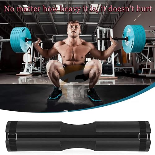 Barbell Squat Pad, 17.5 inch Black