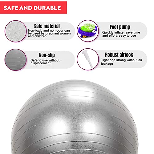 Yoga Ball (Silver)