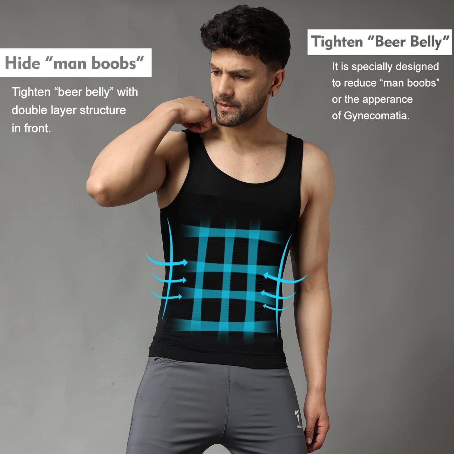 Tummy Tucker Vest for Men