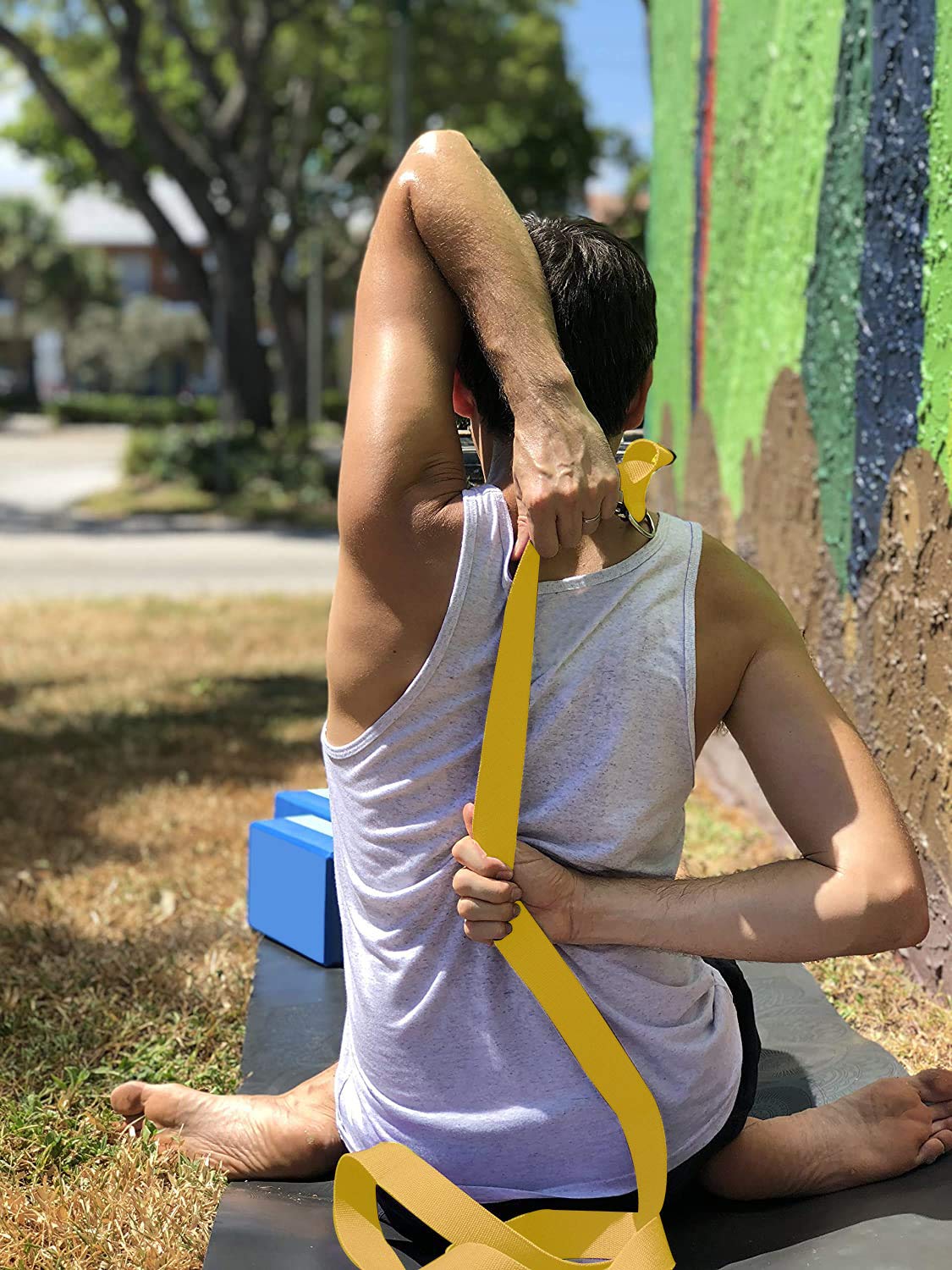 Yoga Strap - Yellow