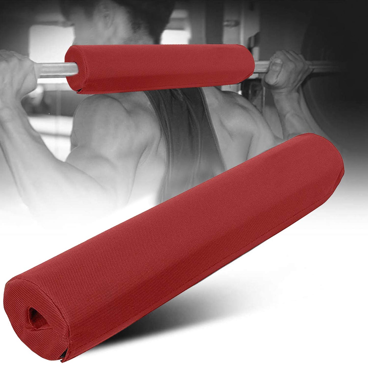 Barbell Pad |(16 Inch Extra Thick - Red)