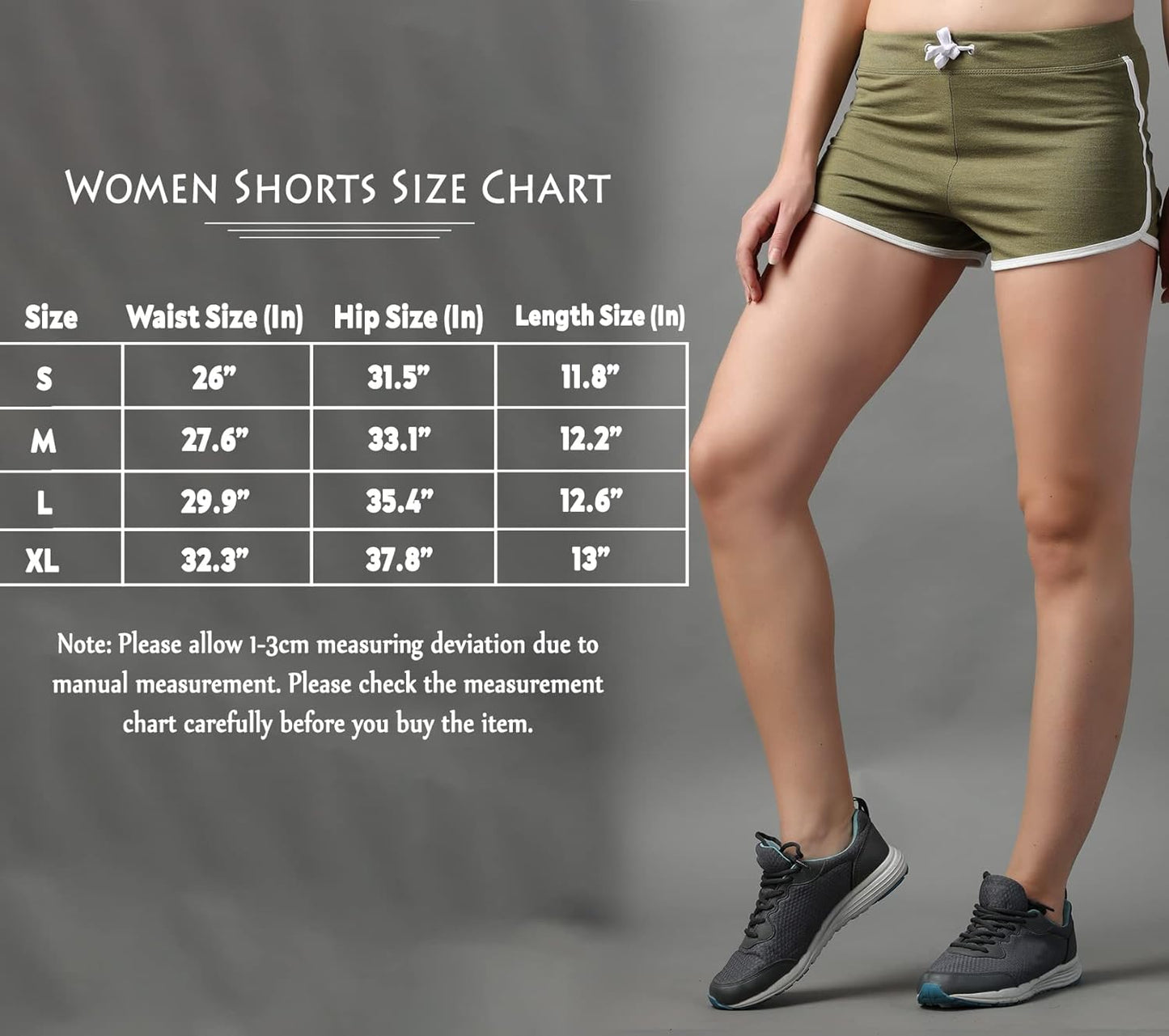 Women's Casual  Shorts for Athletic, Running and Yoga